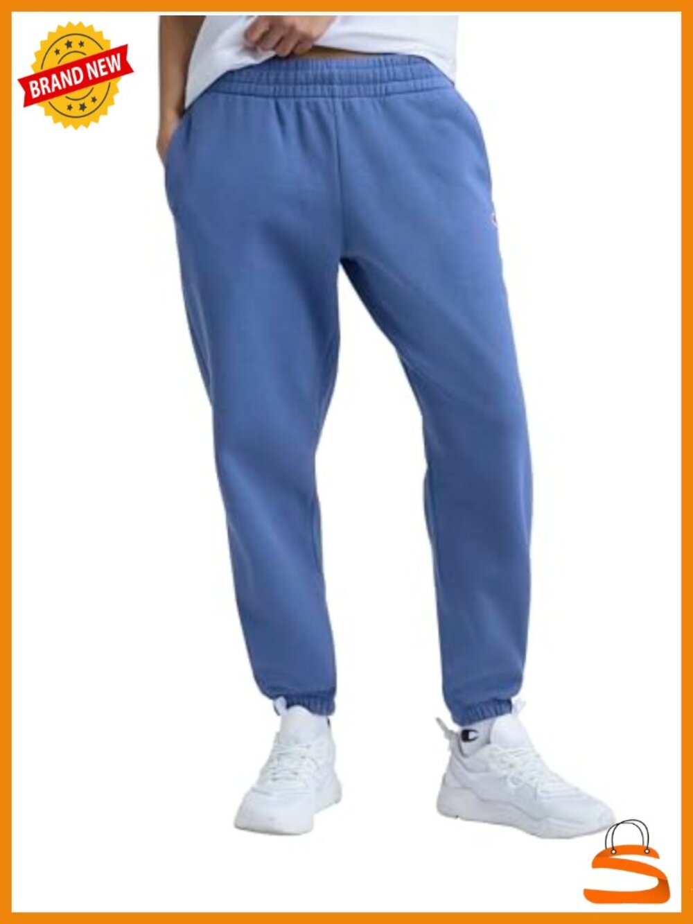 Oversized Midweight Fleece Sweatpants Cinched Bottom Drawstring